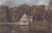 John Constable The Quarters'behind Alresford Hall oil